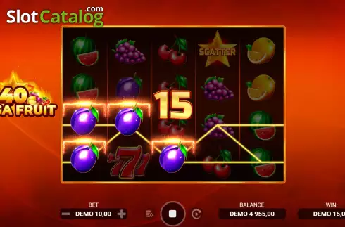 Скрин3. Mega Fruit 40 слот