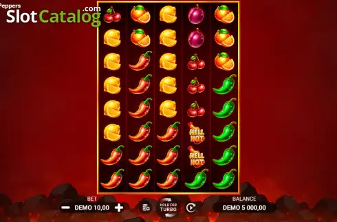 Скрин2. Hellfire Peppers слот
