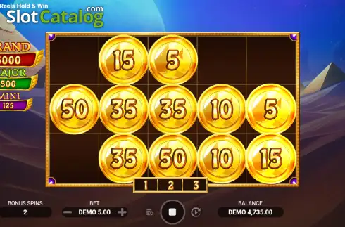 Скрин3. Book of Reels Hold & Win слот