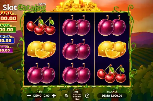 Скрин2. Fruitful Harvest слот