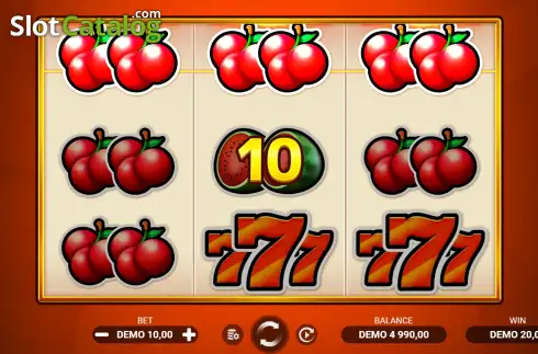 Скрин3. Sizzling 777 Classic слот