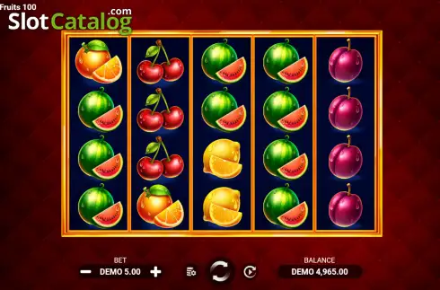 Скрин2. Fun Fair Fruits 100 слот