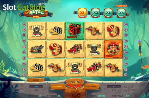 Скрин2. Aztec Slot слот