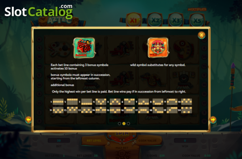 Скрин6. Aztec Slot слот