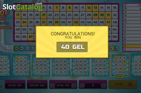 Скрин3. Slot Bingo слот