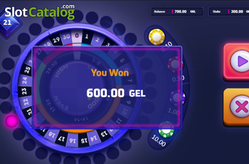 Скрин3. Lucky Wheel Deluxe (Smartsoft Gaming) слот