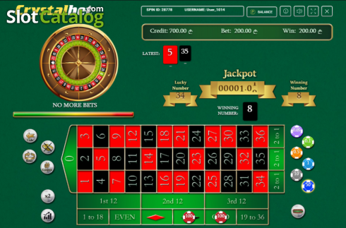 Скрин3. Virtual Classic Roulette слот