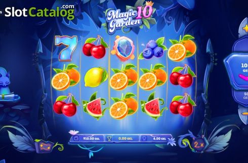 Скрин2. Magic Garden 10 слот