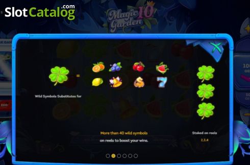 Скрин7. Magic Garden 10 слот