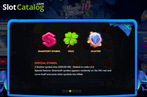 Скрин8. Magic Garden 10 слот