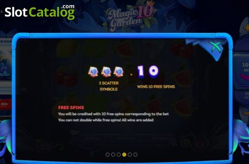 Скрин9. Magic Garden 10 слот