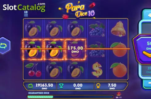 Скрин3. Para Dice 10 слот