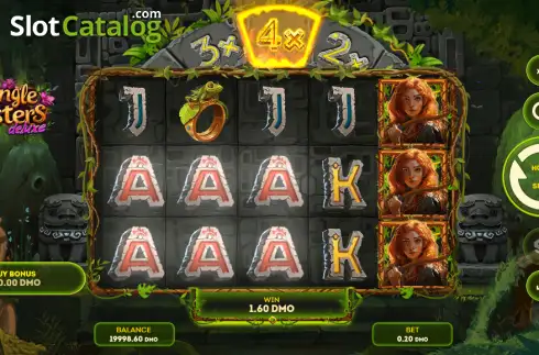 Скрин3. Jungle Sisters Deluxe слот