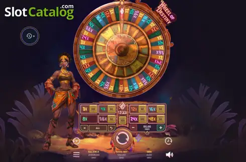 Скрин2. Wheel Of Destiny слот