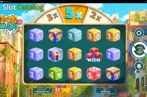 Скрин2. Dice Jungle слот