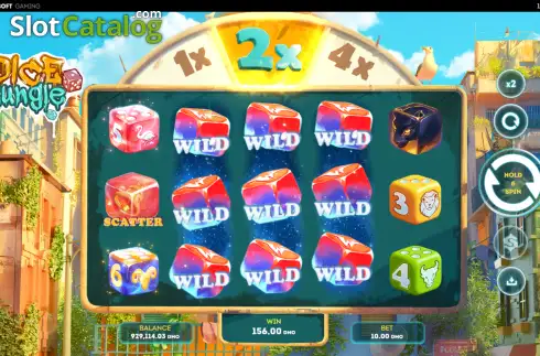 Скрин3. Dice Jungle слот