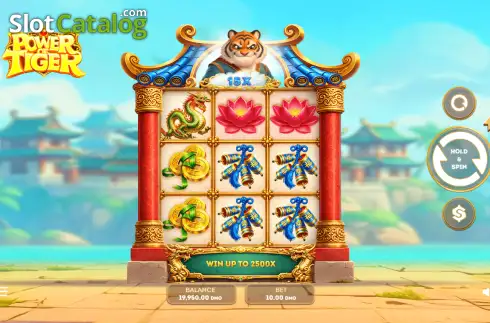 Скрин2. Power of Tiger слот