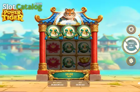 Скрин3. Power of Tiger слот