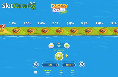Скрин2. Cheesy Road Classic слот