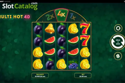 Скрин2. Multi Hot 40 слот