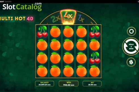 Скрин3. Multi Hot 40 слот