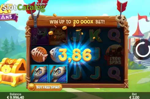 Скрин4. Cat Clans слот