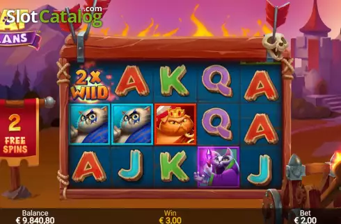 Скрин8. Cat Clans слот