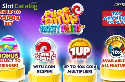 Скрин2. Pile ‘Em Up Frosty Sweets слот