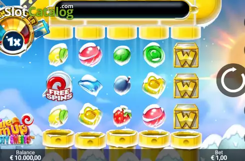Скрин3. Pile ‘Em Up Frosty Sweets слот