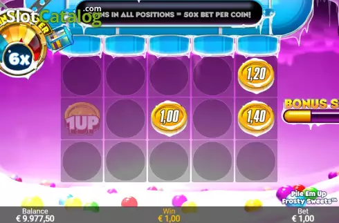 Скрин7. Pile ‘Em Up Frosty Sweets слот