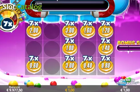 Скрин9. Pile ‘Em Up Frosty Sweets слот