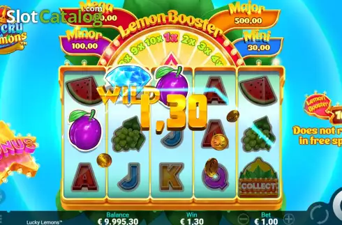 Скрин3. Lucky Lemons слот