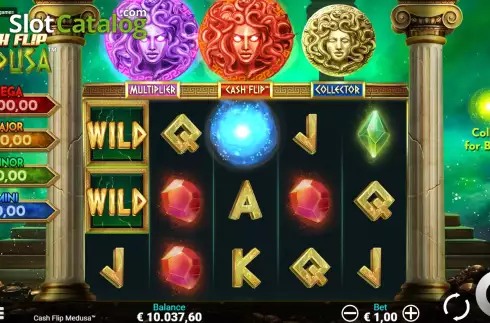 Скрин3. Cash Flip Medusa слот
