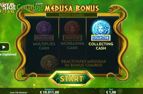 Скрин6. Cash Flip Medusa слот