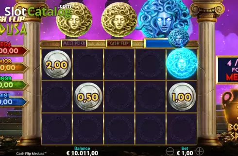 Скрин7. Cash Flip Medusa слот