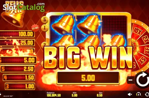 Скрин3. Bells of Fire слот