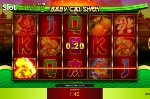 Скрин3. Baby Cai Shen слот