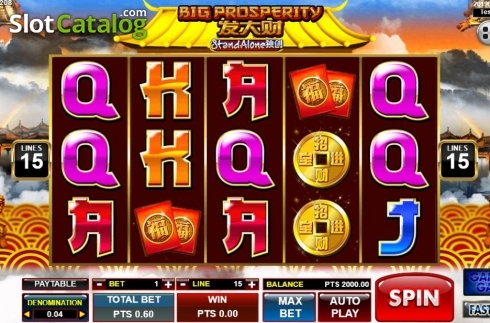 Скрин2. Big Prosperity SA слот