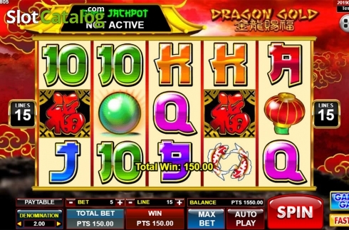 Скрин4. Dragon Gold слот