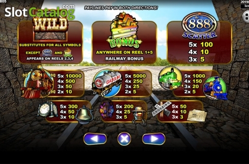 Скрин5. Railway King слот
