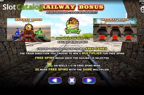 Скрин6. Railway King слот