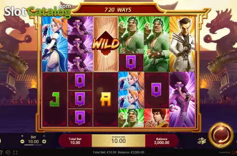 Скрин2. Kungfu Dragon слот