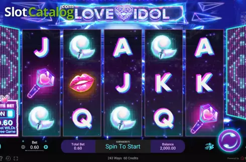 Скрин2. Love Idol слот