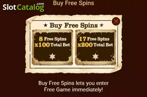 Скрин6. Gold Rush Cowboys слот
