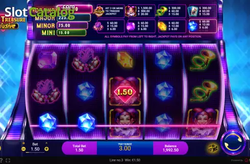 Скрин3. Joker's Treasure Exclusive слот