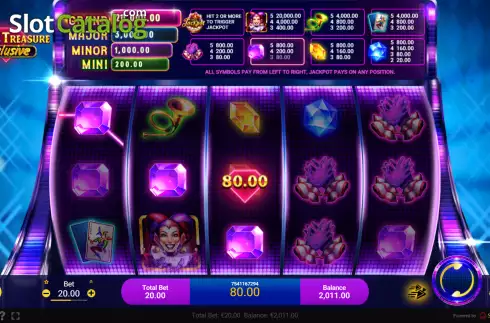 Скрин4. Joker's Treasure Exclusive слот