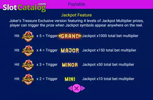Скрин6. Joker's Treasure Exclusive слот