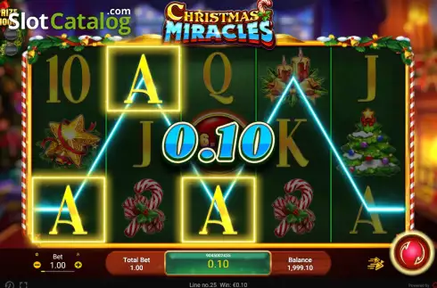 Скрин3. Christmas Miracles слот
