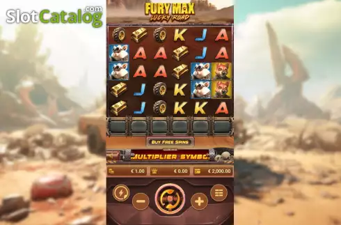 Скрин3. Fury Max Lucky Road слот