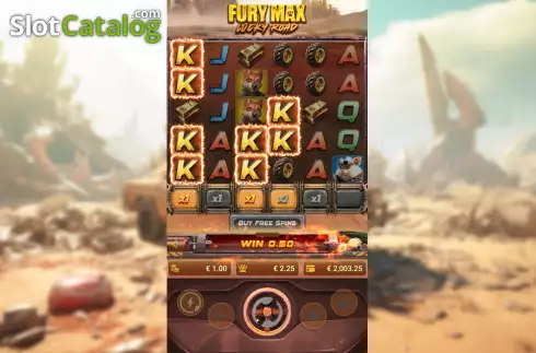 Скрин4. Fury Max Lucky Road слот